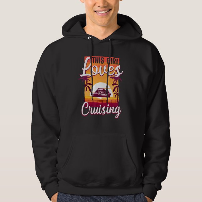 Sudadera Cool Cruising For Women Girls Cruise Ship Caribbea (Anverso)