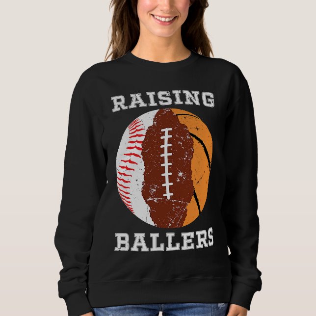 Sudadera Cool  Dad Father Men Basketball  Football Baseball (Anverso)