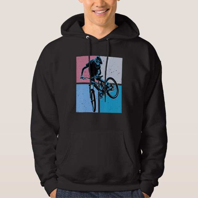 Sudadera Cool DownHill Mountain Bike Design for Hardcore Cy (Anverso)