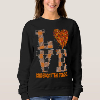 Sudadera Cool Fall Paraeducator Cute Fall Teacher Kinderart
