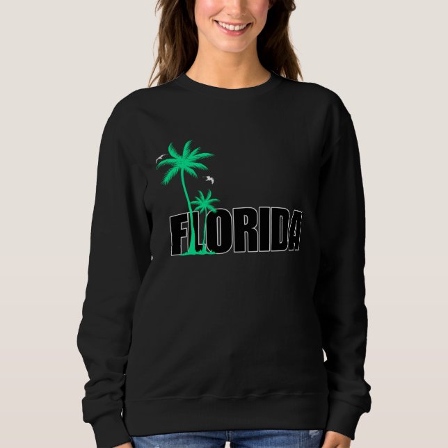 Sudadera Cool Florida Beach Vibes & Relaxing Scenery Of Flo (Anverso)