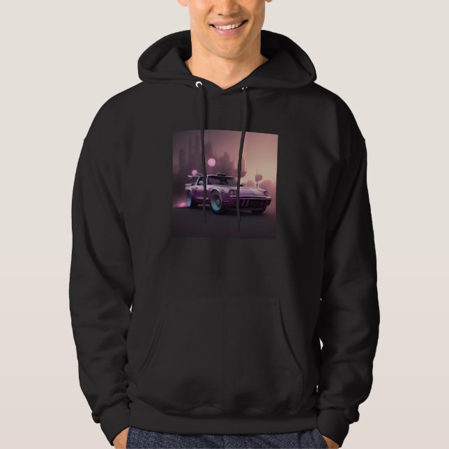 Sudadera Cool Future Classic Sports Car Drive Race City Lif (Anverso)