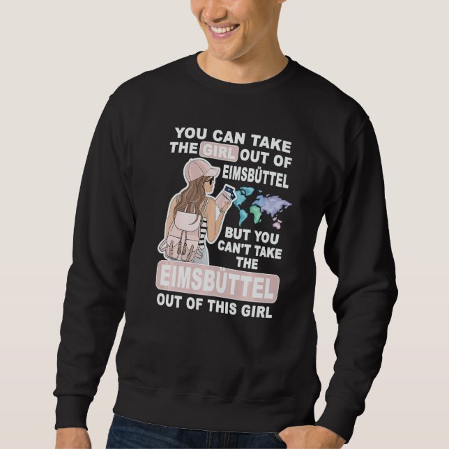Sudadera Cool Girl from Eimsbüttel City Proud Eimsbüttel Gi (Anverso)