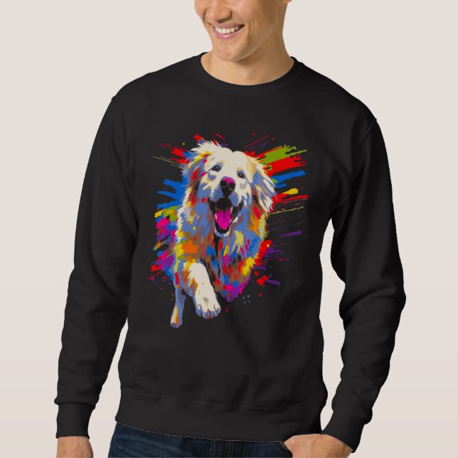 Sudadera Cool Great Pyrenees Dog (Anverso)