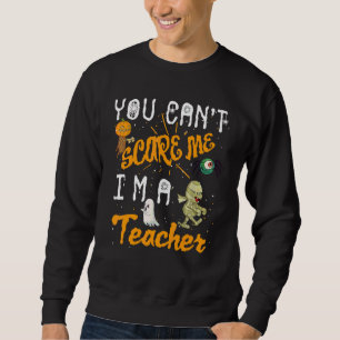 Sudadera Cool Halloween No Puedes Asustarme Soy Una Profeso