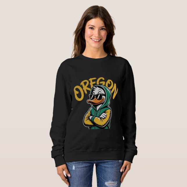 Sudadera Cool Hoodie & Sunglasses Mascot (Anverso completo)