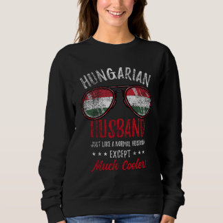 Sudadera Cool Hungarian Husband Sunglasses Hungarian Family