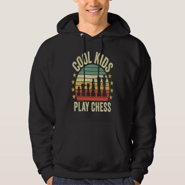 Sudadera Cool Kids Play Chess Player For Chess  Boys  1 (Anverso)