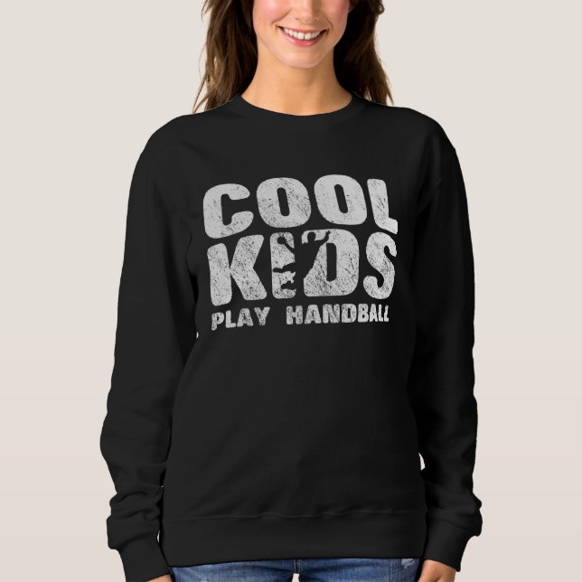 Sudadera Cool Kids Play Handball (Anverso)