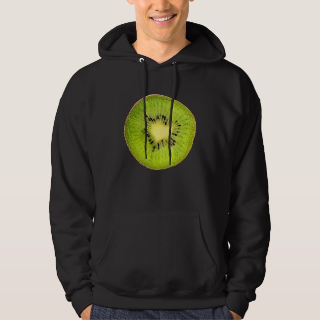 Sudadera Cool Kiwi Slice Outfit Illustration  Graphic Desig (Anverso)