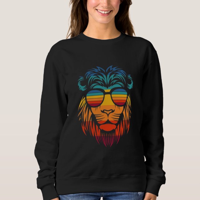 Sudadera Cool Lion  (Anverso)