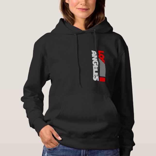 Sudadera Cool Los Angeles California Illustration Graphic D (Anverso)