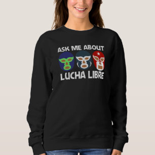 Sudadera Cool Lucha Libre Para Hombres Mujeres Luchador Mex