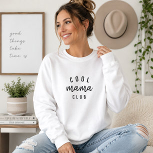 Sudadera Cool Mama Club Regalo de vida de mamá P