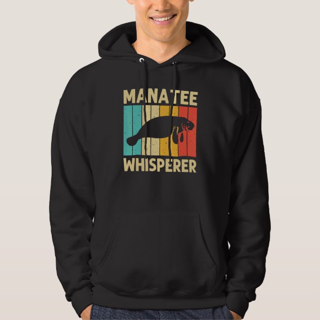 Sudadera Cool Manatee For Men Women Sea Cow Save The Manate (Anverso)