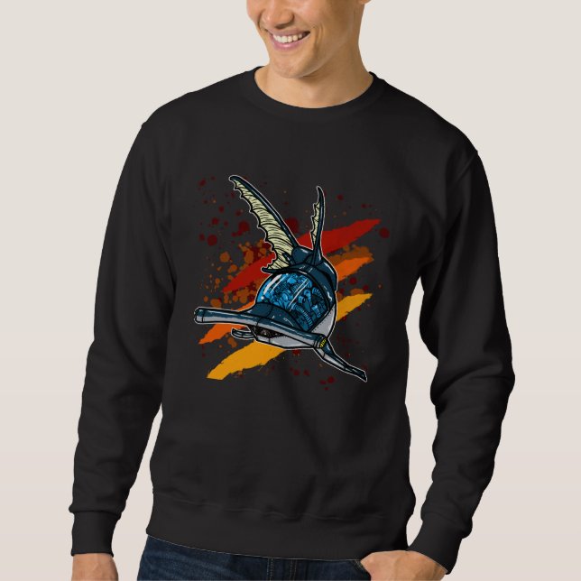 Sudadera Cool mechanical Shark (Anverso)