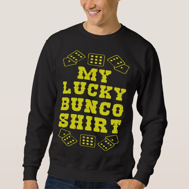 Sudadera Cool My Lucky Bunco  Dice Casino (Anverso)