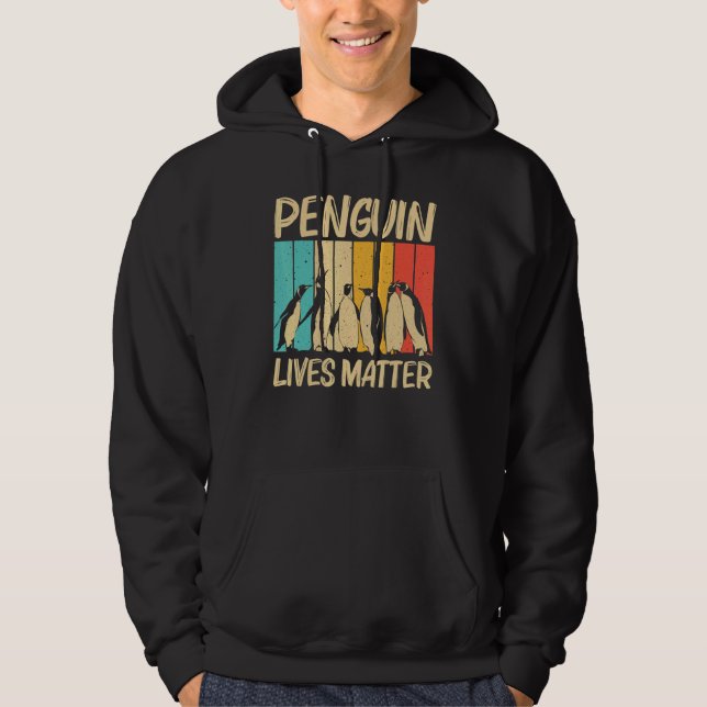 Sudadera Cool Penguin For Men Women Emperor Penguin Bird   (Anverso)