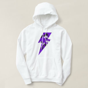 Sudadera cool rayo camuflaje Violeta