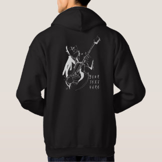 Sudadera Cool Retro Guitarist Custom T-Shirt (名入れ対応)
