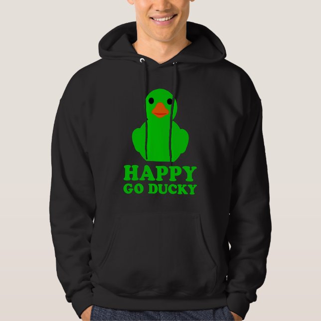Sudadera Cool Rubber Duck Lover Lucky Ducky Quack Cute Anim (Anverso)