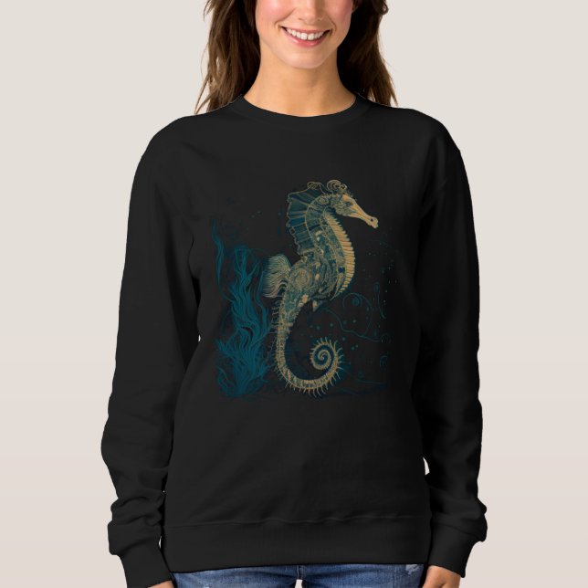 Sudadera Cool Sea Horse (Anverso)