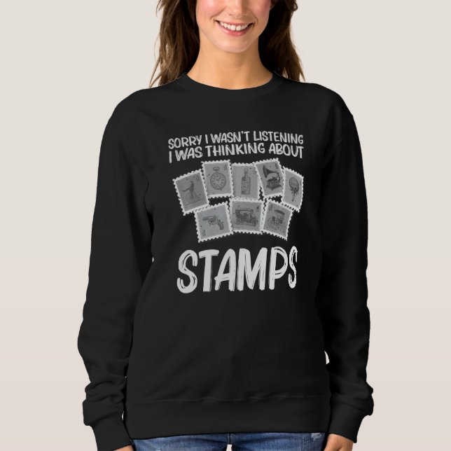 Sudadera Cool Stamp For Men Women Stamp Collecting Collecto (Anverso)