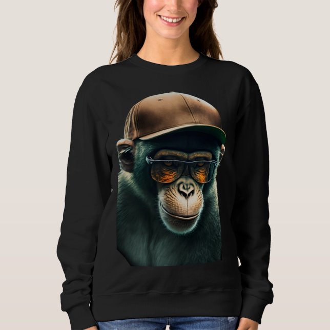 Sudadera Cool Street Wear Chimp (Anverso)