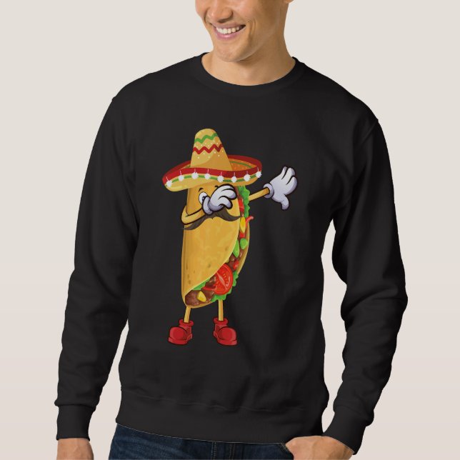 Sudadera Cool Taco For Men Women Cinco De Mayo Fiesta Mexic (Anverso)