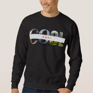 Sudadera "COOL" Tipografía Gráfica de la Naturaleza Diseño