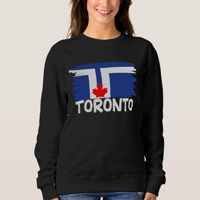 Sudadera Cool Toronto Flag (Anverso)
