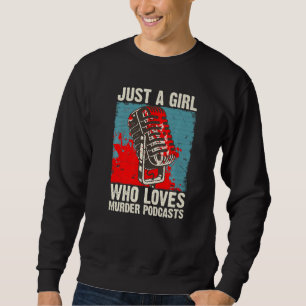 Sudadera Cool True Crime para Mujeres y Chicas Podcast Ases