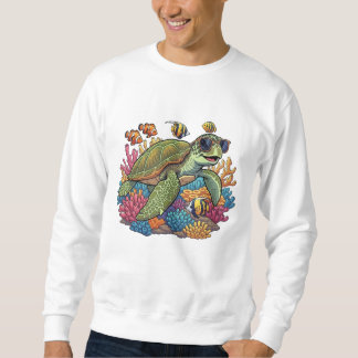 Sudadera Cool Turtle on the Reef