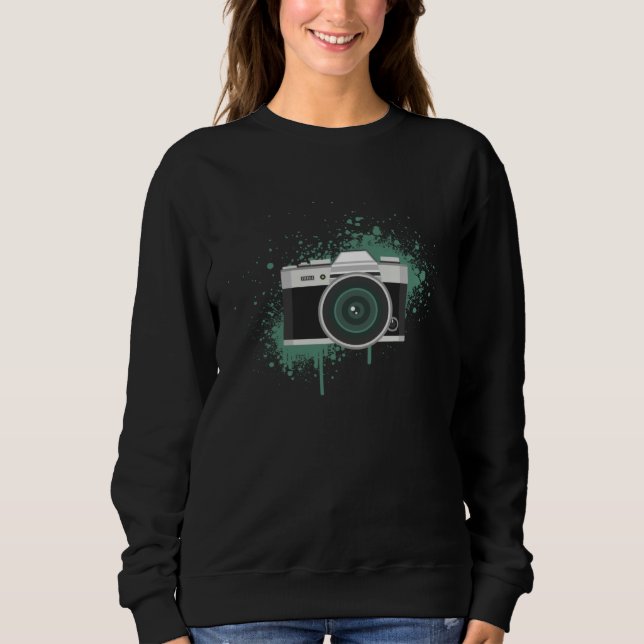 Sudadera Cool Vintage Photographer Love Photography (Anverso)