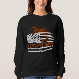 Sudadera Coon de caza de mapaches Houndin Vinatage Hunting
