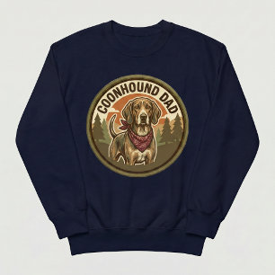 Sudadera Coonhound Dad Crewneck Regalo para papá de perro