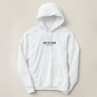 Sudadera Coordenadas Ámsterdam