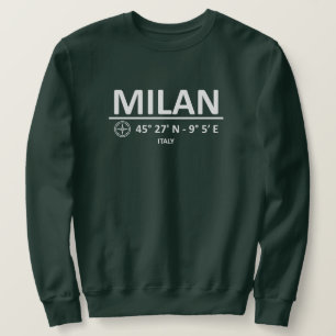 Sudadera Coordenadas Milán
