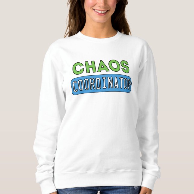 Sudadera Coordinador de Caos (Anverso)