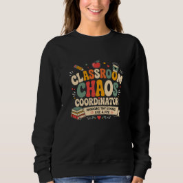 Sudadera Coordinador de caos en el aula