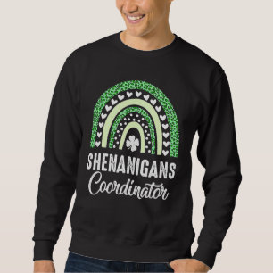 Sudadera Coordinador de Shenanigans Rainbow St Patricks Day