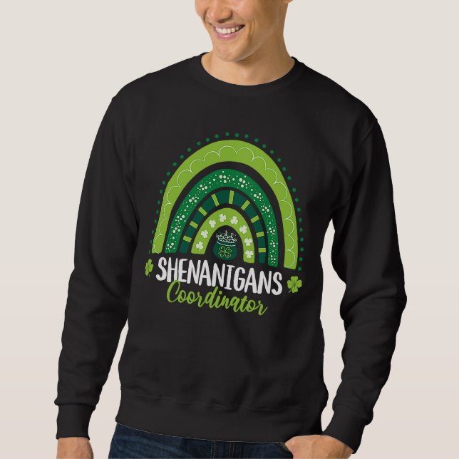 Sudadera Coordinador de Shenanigans San Patricio (Anverso)