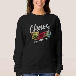 Sudadera Coordinador del caos Instructor de Educación Prees