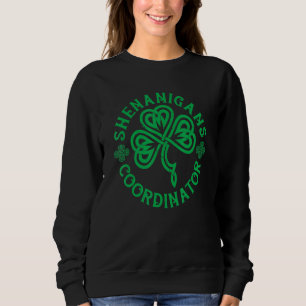 Sudadera Coordinador irlandés de Shenanigans, té del Día de