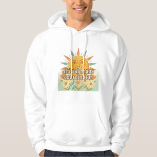 Sudadera Coordinador Oficial del Caos Diseño Vintage Sol