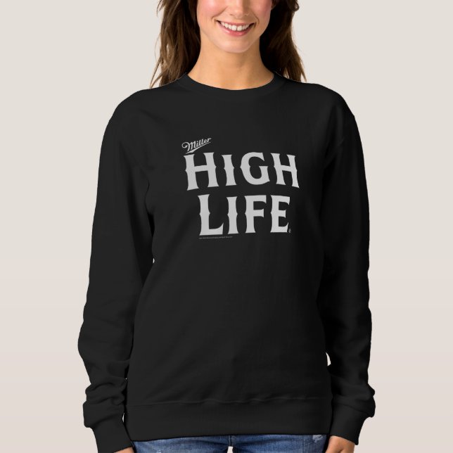 Sudadera Coors Miller High Life Big Centered Text Premium (Anverso)