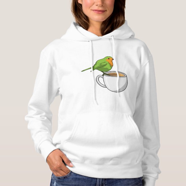 Sudadera Copa de Café de Aves (Anverso)