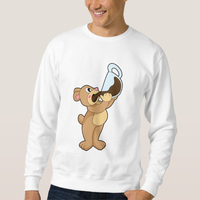 Sudadera Copa de Oso con Café (Anverso)