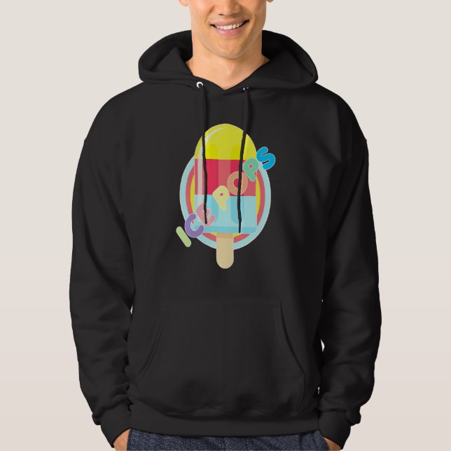 Sudadera Copas De Hielo Congelan Crema De Zumo De Fruta Con (Anverso)