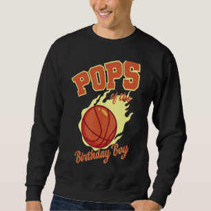 Sudadera Copas De La Familia De Baloncesto Bday Pa